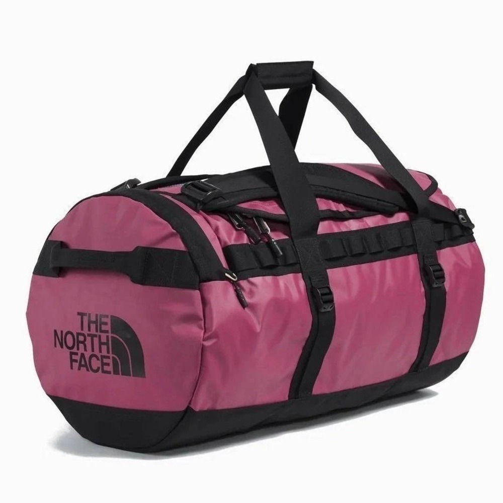 The North Face Base Camp Duffel Size S / 50L Cyber Berry Pink NF0A52ST6A3 - NEW - Picture 8 of 10